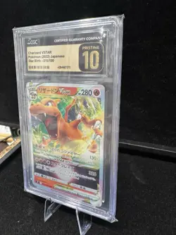 Charizard VSTAR Pokemon Card CGC 10 Pristine Japanese Star Birth - Image 3