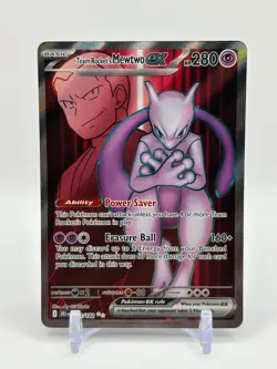 Team Rocket's Mewtwo ex Destined Rivals #213/182 Ultra Rare Pokemon Card - Image 1