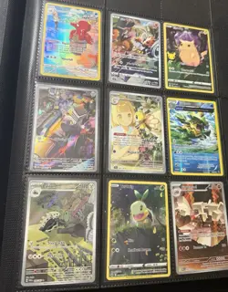 Pokemon TCG Lot of 9 Illustration Rare Cards NM No Duplicates - Image 1