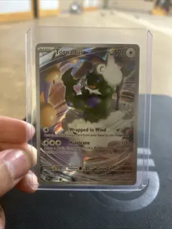 Pokemon White Flare Tornadus Promo 210 ETB Exclusive Black Star Sealed TCG Card - Image 1