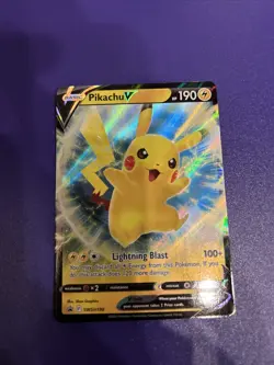 Pokemon TCG SWSH: Sword & Shield Promo Cards #SWSH198 Pikachu V - Image 1