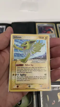 Jolteon Gold Star Holo Ultra Rare Vintage Pokemon Card 101/108 EX Power Keepers - Image 3
