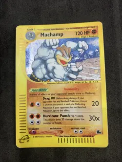 Pokemon card - Machamp H15/H32 Rare Holo Skyridge 2003 Eng - Image 1
