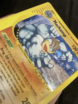 Pokemon card - Machamp H15/H32 Rare Holo Skyridge 2003 Eng - Image 3