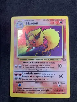Pokemon Card Flareon Holo 3/64 Jungle ITA italiano - Image 1