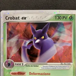 Pokemon card - CROBAT EX 96/107 - HOLO - Set Deoxys 2005 - ITA - NM - Image 2