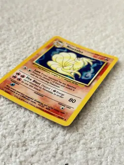Ninetales 012/102 Base Set Holo Pokemon Card 1999 Wizards Good Condition! - Image 2