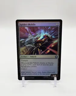Spider-Mobile Uncommon Foil Magic The Gathering TCG Marvel's Spider-Man 174 - Image 1