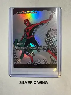 Heroic Intervention Borderless Foil x1, MTG, Spiderman, Magic the Gathering, NM - Image 1