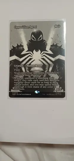 Opposition Agent | Borderless | MTG | SPM | Near Mint | English EN - Image 1