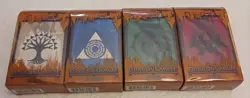 (4) Magic The Gathering - MTG Chinese Dragons Maze Decks (New-Sealed) - Image 1