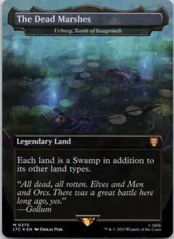 The Dead Marshes - Urborg, Tomb of Yawgmoth 0375 LTC NM FOIL MTG - Image 1
