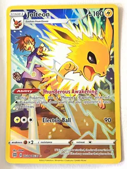Jolteon TG04/TG30 Trainer Gallery Brilliant Stars - Pokemon TCG Near Mint NM/LP - Image 1