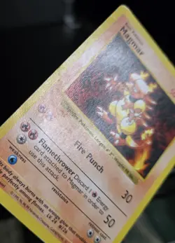 Pokemon TCG - MAGMAR - 36/102 - SHADOWLESS - WOTC - BASE SET (1999) - HP/MP - Image 3