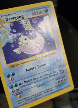 Pokemon TCG - DEWGONG - 25/102 - SHADOWLESS - WOTC - BASE SET (1999) - HP - Image 3