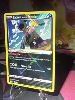 Radiant Hisuian Sneasler 123/196 Radiant Rare Lost Origin Pokemon TCG NM Holo - Image 2