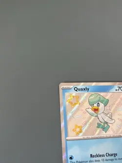 Pokemon TCG Paldean Fates Quaxly SVP 082, Quaxwell SVP 083, Quaquaval SVP 084 NM - Image 2