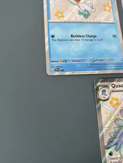 Pokemon TCG Paldean Fates Quaxly SVP 082, Quaxwell SVP 083, Quaquaval SVP 084 NM - Image 5