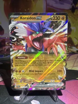 Koraidon ex 125/198 SV01: Scarlet & Violet Base Set Holo Pokemon TCG Near Mint - Image 1