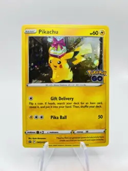 Pokemon GO Black Star Promo Pikachu SWSH234 Pokemon Tcg - Image 1
