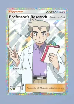 Professor Oak's Research Full Art Pokemon TCG Pocket - Image 1