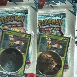 POKEMON TCG JOURNEY TOGETHER Checklane blister ENGLISH promo Set Yanma & Scraggy - Image 1