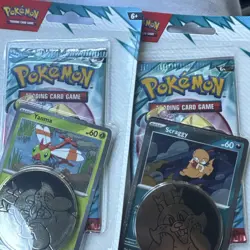 POKEMON TCG JOURNEY TOGETHER Checklane blister ENGLISH promo Set Yanma & Scraggy - Image 4
