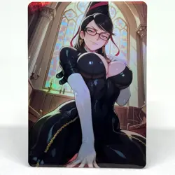 Bayonetta Goddess Anime Waifu ACG Foil Card - Image 1