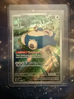 Snorlax 051 Sv: Scarlet & Violet Promo Cards Holo NM - Image 1