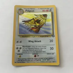 Pokemon Card Pidgeot 8/64 Jungle Rare Holo 1999 WOTC Vintage NM - Image 1