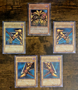 Exodia The Forbidden One - Complete DL2-085 to DL2-089 (NM) Japanese Yugioh Card - Image 1