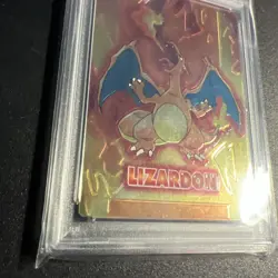 PSA 6 Charizard Pokemon Meiji Get Card Super Collection Nintendo Japanese 1999 - Image 2