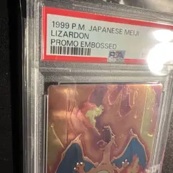 PSA 6 Charizard Pokemon Meiji Get Card Super Collection Nintendo Japanese 1999 - Image 4