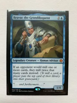 Bruvac the Grandiloquent Jumpstart Mythic Card Regular NM - Image 1