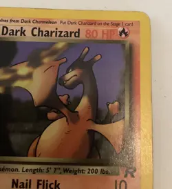 Pokemon Card Dark Charizard non holo 21/82 from Team Rocket Set - Image 4