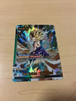 Son Gohan Childhood Leader L FB01-071 Secret Rare Alternate Art Dragon Ball Card - Image 2