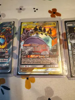 Pokemon Nintendo Guzzlord Lot Of 3 Pokemon Cards All Gx - Image 3