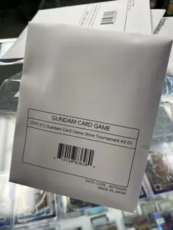 Gundam Card Game Store Tournament Kit TKIT-01 English NEW SEALED TCG - Image 1