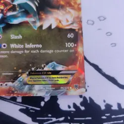 White Kyurem EX 96/135 Ultra Rare Black & White Plasma Storm Pokemon Card TCG - Image 4