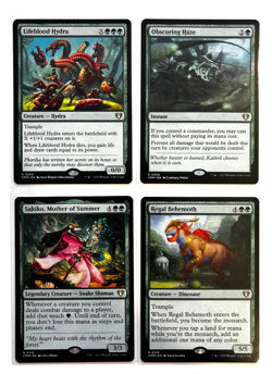 MTG - Commander Masters - Green Rare Lot - 14 Cards - See Description - Image 3