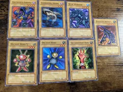 YU-GI-OH TOURNAMENT PACK 1 EURO 7 CARD LOT NM-LP - Image 1
