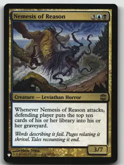 Nemesis of Reason R The List Reprints 28/145 LP - Image 1