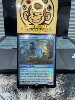 Stormsurge Kraken Foil Commander Masters Near Mint US Seller - Image 1