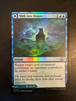 Sink into Stupor Soporifics Springs Modern Horizons 3 Foil Lightly Played - Image 1