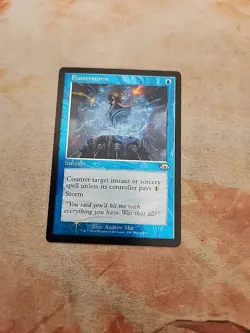 Flusterstorm Retro Frame Foil Buy A Box Promo MTG NM - Image 1