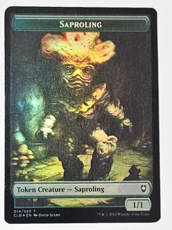 Foil TREASURE TOKEN Dan Scott ARTIST SHADOW SIGNED Auto MTG NM! Magic Signature - Image 4