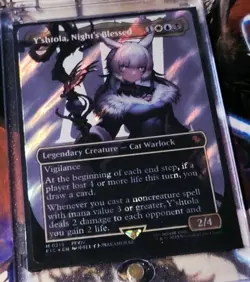Y'SHTOLA, NIGHT'S BLESSED FIC M215 FOIL NM EN MTG FINAL FANTASY Magic - Image 1