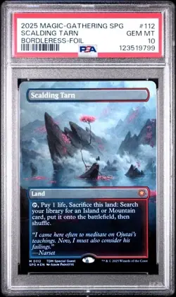 2025 Magic SCALDING TARN, FOIL, Dragonstorm Special Guest PSA 10 GEM MINT- NICE! - Image 1