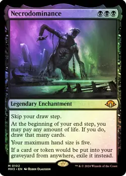 Necrodominance Foil Modern Horizons 3 NM MTG - Image 1