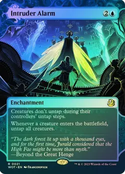 Intruder Alarm Foil Wilds of Eldraine NM MTG - Image 1